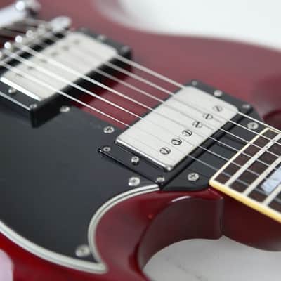 Tokai TSG-60 (SG-60)1985 Cherry Red MIJ Vintage SG Standard Style All Original ’57 PAF Pickups image 9