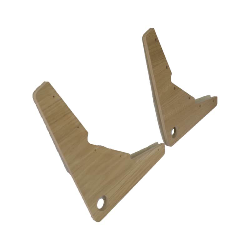 Handmade Behringer desktop hardware stand Edge/Spice/Crave/Grind- Oak Veneer image 1