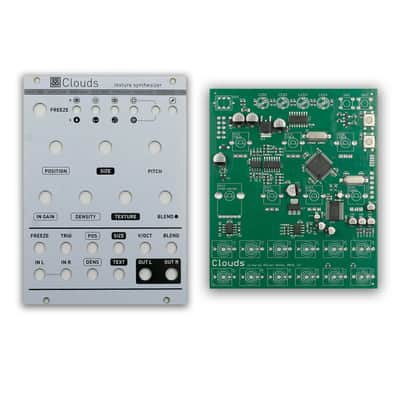 Clouds SMD Populated PCB and Panel - Texture Synthesizer Eurorack Module PCB Set by Sound Study Modular image 1