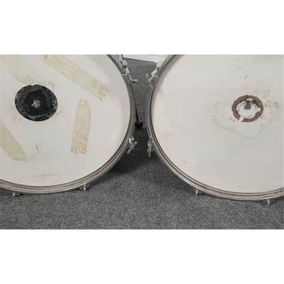 Used Tama Rockstar DX 9pc Drum Set Dark Red MIJ - Good image 7