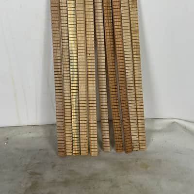 Pack of 10 Piece Acoustic Guitar Sitka Spruce Wood Strips image 2
