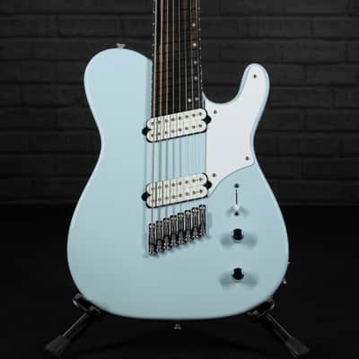Kiesel Guitars Solo Custom 8 String Electric Guitar (Light Blue) USED image 1