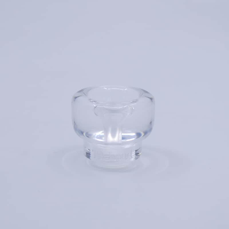 ACB Standard Series Acrylic Trumpet Mouthpiece Top - TA Lead Clear image 1