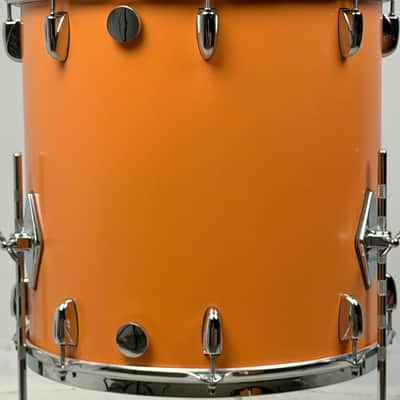 Gretsch 22/13/16/5.5x14" Broadkaster Vintage-Build Drum Set - Exclusive Satin Cameo Coral imagen 25