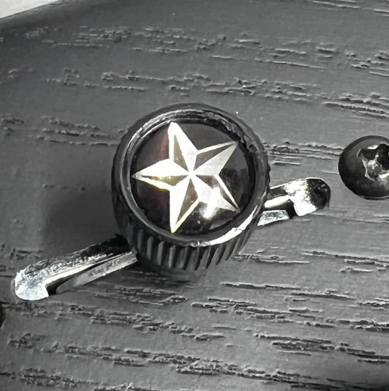 Kinnatone Star Switch tip knob for Blade style switch 3 or 5 way for Fender Strat tele Jackson Ibanez others image 1
