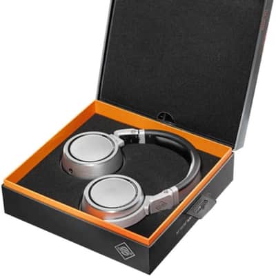 Neumann NDH 20 Closed Back Monitoring Professional Studio Headphones Gaming, Mixing, Mastering, Video or Audio Production, 3M straight cable w 1’8” stereo connector and 1/4” adaptor, Nickle, Large image 9