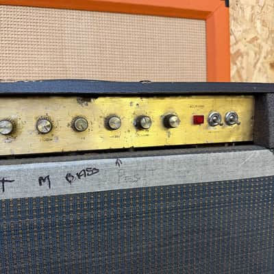 Vintage 1969 Marshall Bluesbreaker Tremolo 50 JMP 2x10 Amplifier Combo 1960s image 4