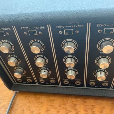 Aria Hi-Fi Vocal Amp 60 1960’s? Black Tolex image 7