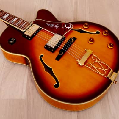 1995 Epiphone Emperor II Joe Pass Archtop Electric Guitar w/ Case, Korea Samick image 9