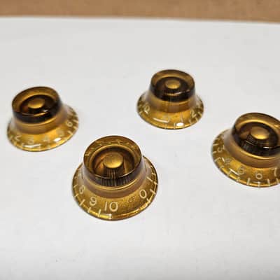 Gibson Les Paul Standard 1957, 1958, 1959 Vintage Gold Bell Knobs image 1