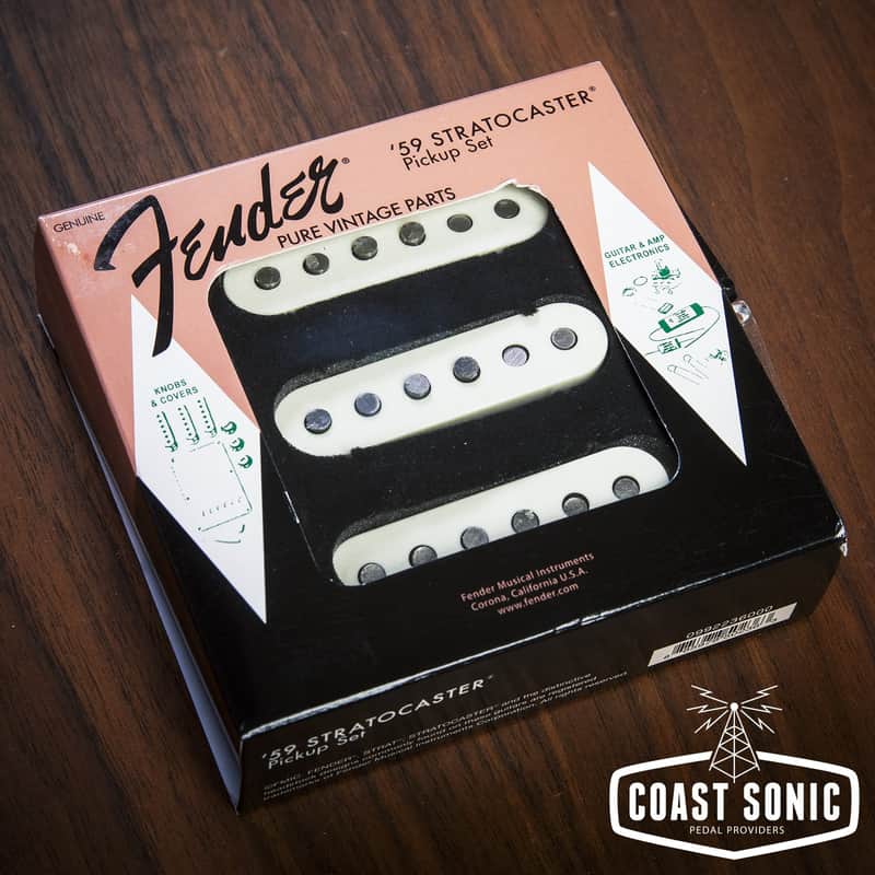 Mint Fender Pure Vintage '59 Strat pickup Set image 1