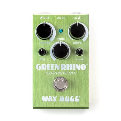 Way Huge WM22 Smalls Green Rhino Overdrive MkV Guitar Effect Pedal image 1
