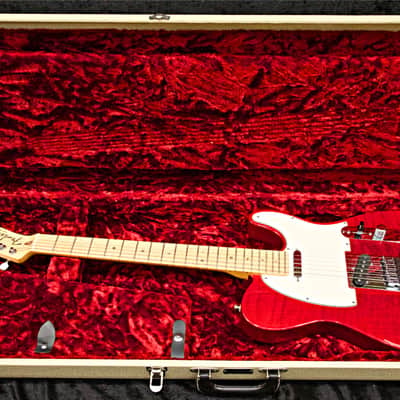 Fender Custom Shop Deluxe Telecaster 2012 – Quilted Maple Top Candy Red image 16