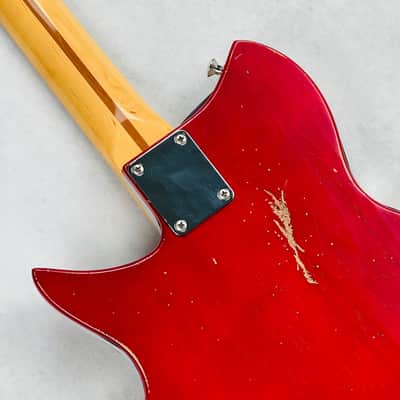 Fender '72 Telecaster Deluxe Neck & German Carve Body Partscaster 2006 - Red image 12
