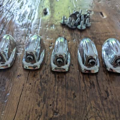 Slingerland Bass Drum Lugs (x8) 1970s image 4