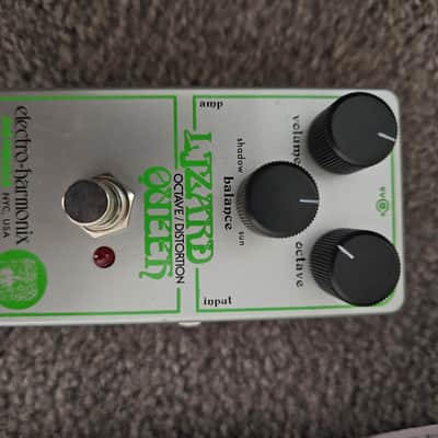 Electro-Harmonix / JHS Nano Lizard Queen Octave Fuzz 2023 - Present - Silver / Green image 1