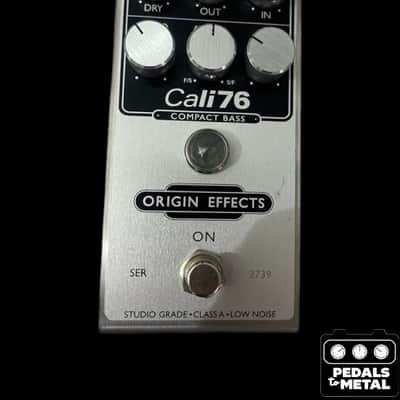 Origin Effects Cali76 Compact Deluxe Compressor 2010s - Silver - X18507 image 1