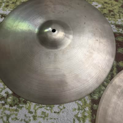 Zildjian 14” Old A Hi Hats Small Stamp image 3