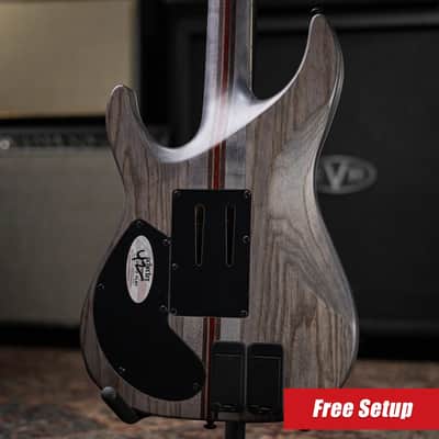 Schecter C-1 FR S SLS Elite Evil Twin Electric Guitar - Satin Black image 2