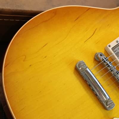 2006 Gibson Custom Shop Les Paul 1960 Reissue Electric Guitar Lemonburst + COA OHSC image 4