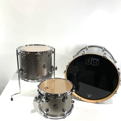 DW Performance Series 3 Piece Kit Maple Titanium Sparkle image 2