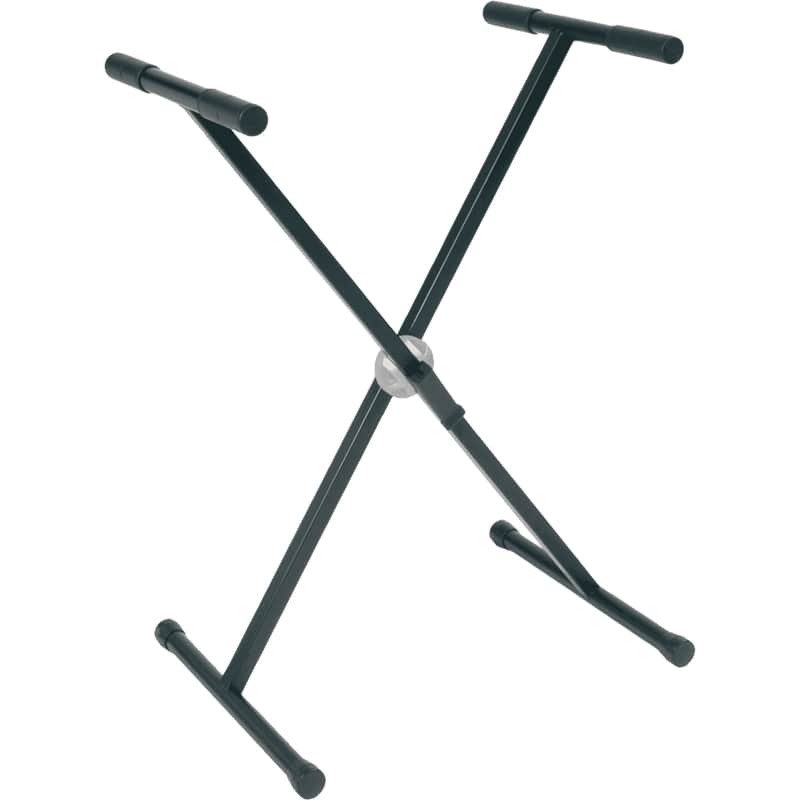 RTX RX20-B Stand a X per Tastiera pesante Telaio Singolo Ball Lock Nero image 1