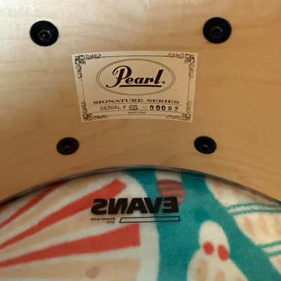 Pearl Eric Singer Signature Snare Drum - Silver Sparkle image 6