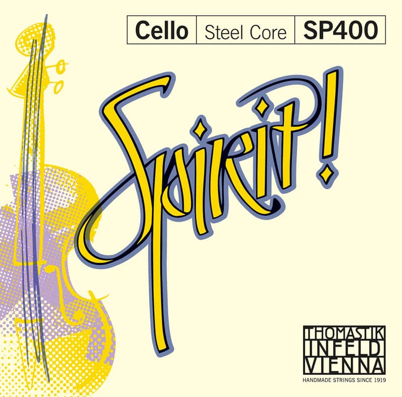 Thomastik-Infeld SP400 Spirit! Chrome Wound 4/4 Cello String Set - Medium image 1