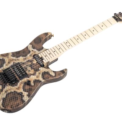Charvel Warren DeMartini USA Signature Snake MN - Snakeskin image 1