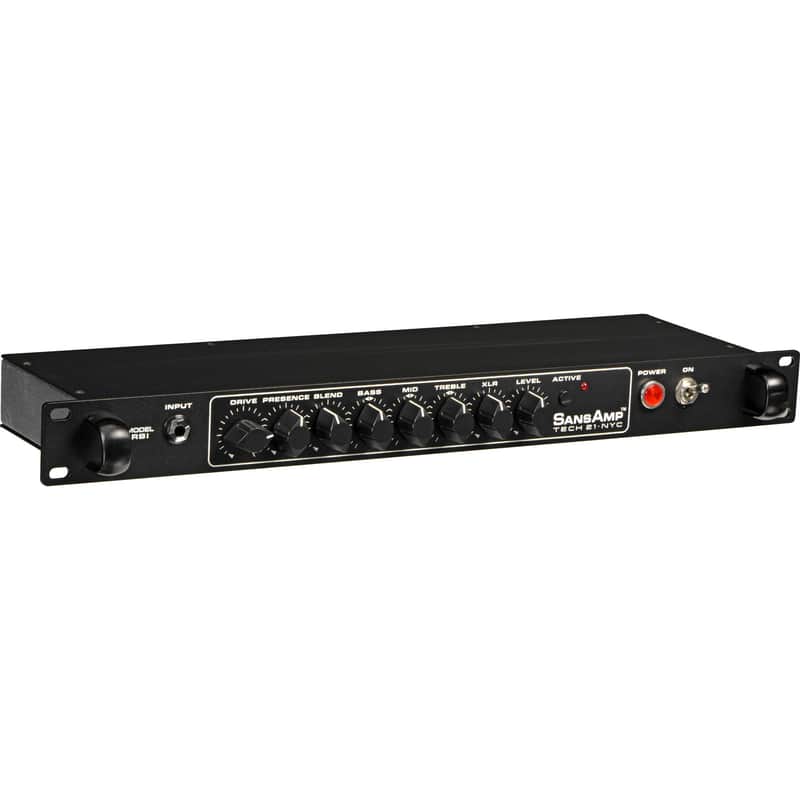Tech 21 RBI SansAmp 1U Rackmount Bass Preamp Guitar Amplifier image 1
