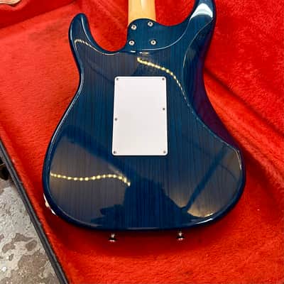 Schecter Schecter NV-III-24-AS 2009 - Trans blue Ash HSH super strat original vintage MIJ japan image 10