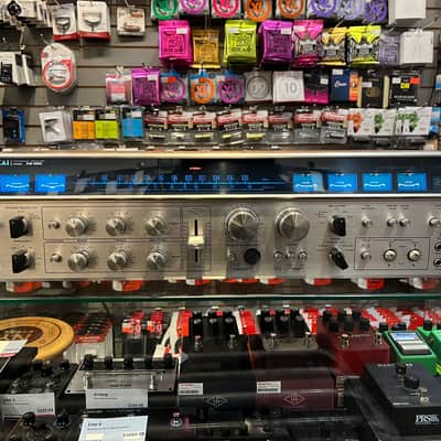 Akai AS-980 Receiver with Vintage Electra QHP-44 4-Channel Headphones image 5
