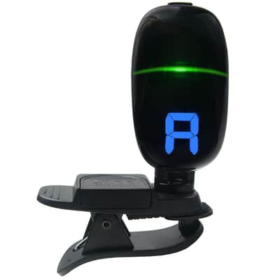 ChromaCast 4 Pack Multi-Functional Clip-On Chromatic Go Tuner | Accurate and Fast Clip-On Tuning for Guitars, Bass, Ukulele, Violin | Easy-to-Read LCD Display, Compact Design 2023 image 6