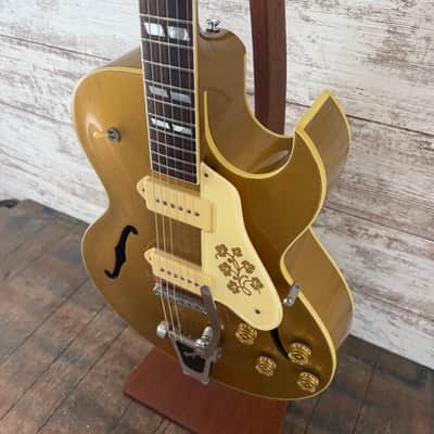 Gibson ES-295 Reissue 1993 - All Gold image 4