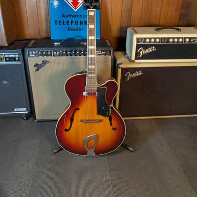 Guild A-150 Savoy Electric/Acoustic Archtop w/Case - Antique Sunburst (Used) image 1