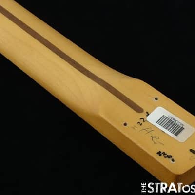 2021 Fender H.E.R. Stratocaster Strat NECK Painted Headstock "C" Maple image 5