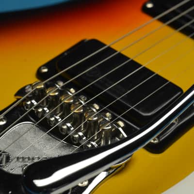 1965 Mosrite Ventures II Sunburst Electric Guitar with OHSC image 6