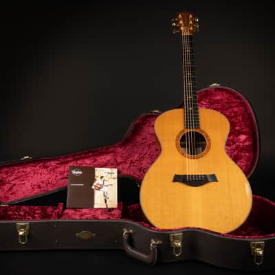 2004 Taylor 714-L30 Limited Edition 30th Anniversary - Natural | USA Grand Auditorium Fallen Leaves Inlays Pickup | OHSC image 1