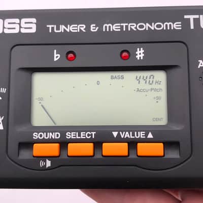 Boss TU-80 Guitar & Bass Tuner & Metronome 2003 - 2016 - Black image 4