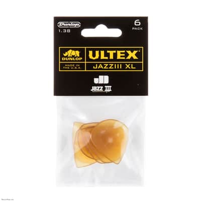 DUNLOP 427P1.38XL Ultex Jazz (6) Pick Pack image 3