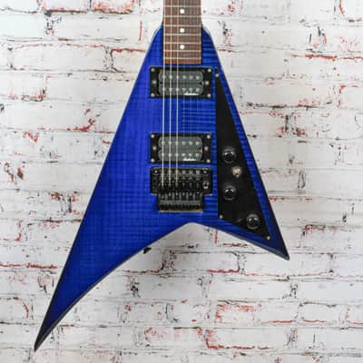 Jackson - Randy Rhodes Performer PS-3T Electric Guitar, Blue Flame - x3164 - USED image 1