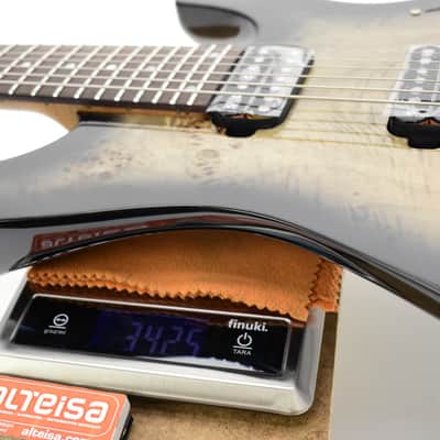 Ibanez AZ427P1PB Premium 7-string Electric Guitar - Charcoal Black Burst 3425gr image 19