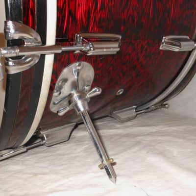 Rogers mid 60's Holiday Headliner Red Onyx image 11