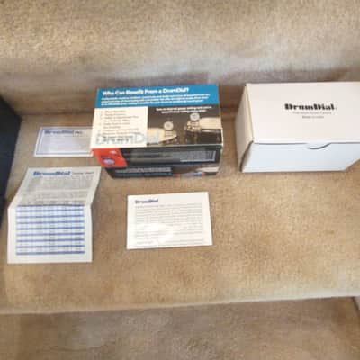 DrumDial Precision professional drum and percussion instrument tuner in the box never used mint! imagen 5
