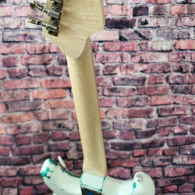 Gaylord Guitars Custom Shop Hummer 2026 - Snow White over Green Machine Metallic image 8