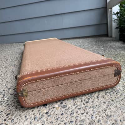 1959-1960 Fender Stratocaster Telecaster Case Only No Guitar - Brown Knucklebuster image 10