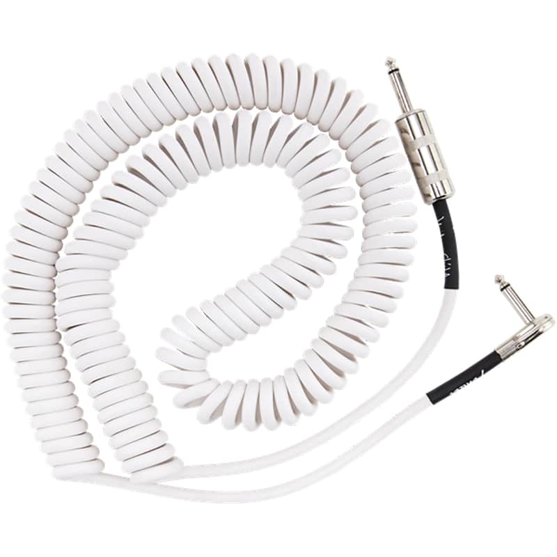 Fender Jimi Hendrix Voodoo Child Straight / Angle Coiled Instrument Cable - 30' image 2