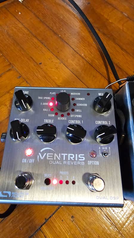 Source Audio SA262 Ventris Dual Reverb 2010s - Brushed Anodized Aluminum image 1