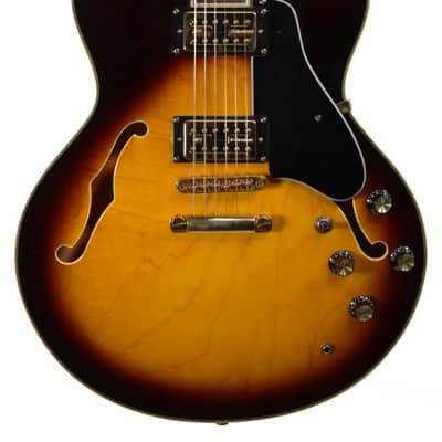 Epiphone Sheraton II Semi Hollow Body Electric Guitar w/ OHSC – Used - Sunburst image 2