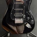 Fender Standard Stratocaster HSS Electric Guitar Gloss Black Finish (689)